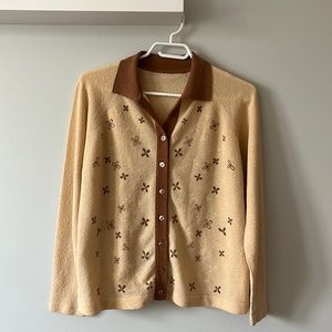 Vintage Button Down Cardigan